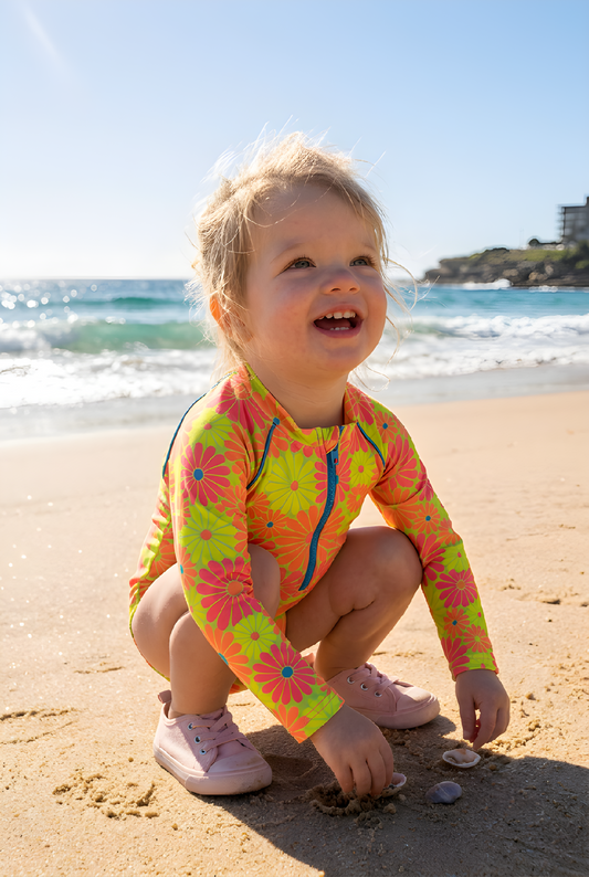 Isla Long Sleeve One-Piece (Toddler)