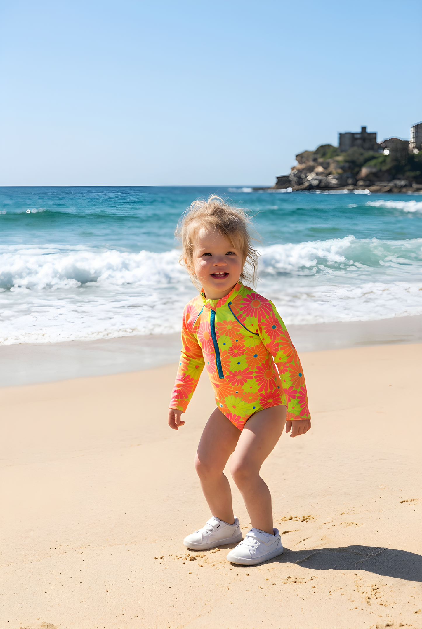 PRE-ORDER Isla Long Sleeve One-Piece (Toddler)